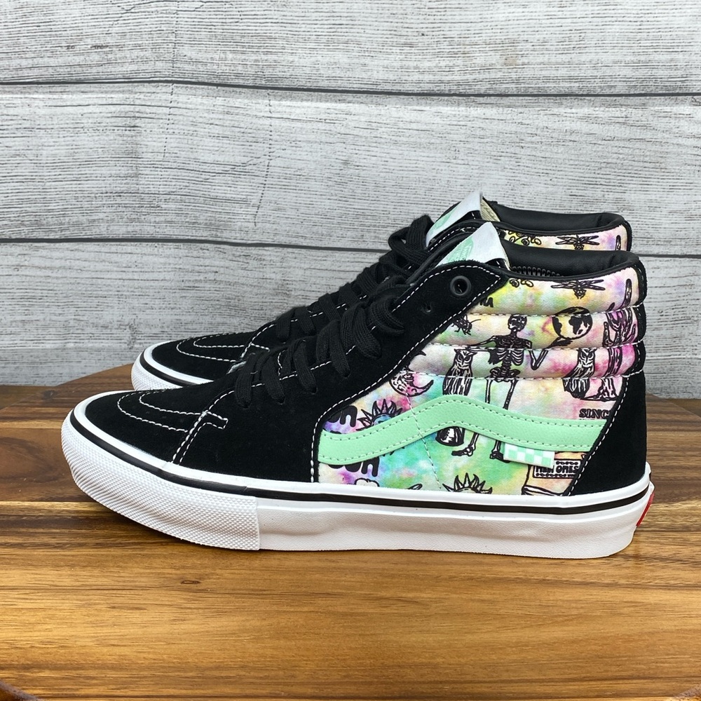 Vans SK8 Hi Pro Shroom Doom Skate Shoes PopCush Men’s Sneaker Size 8